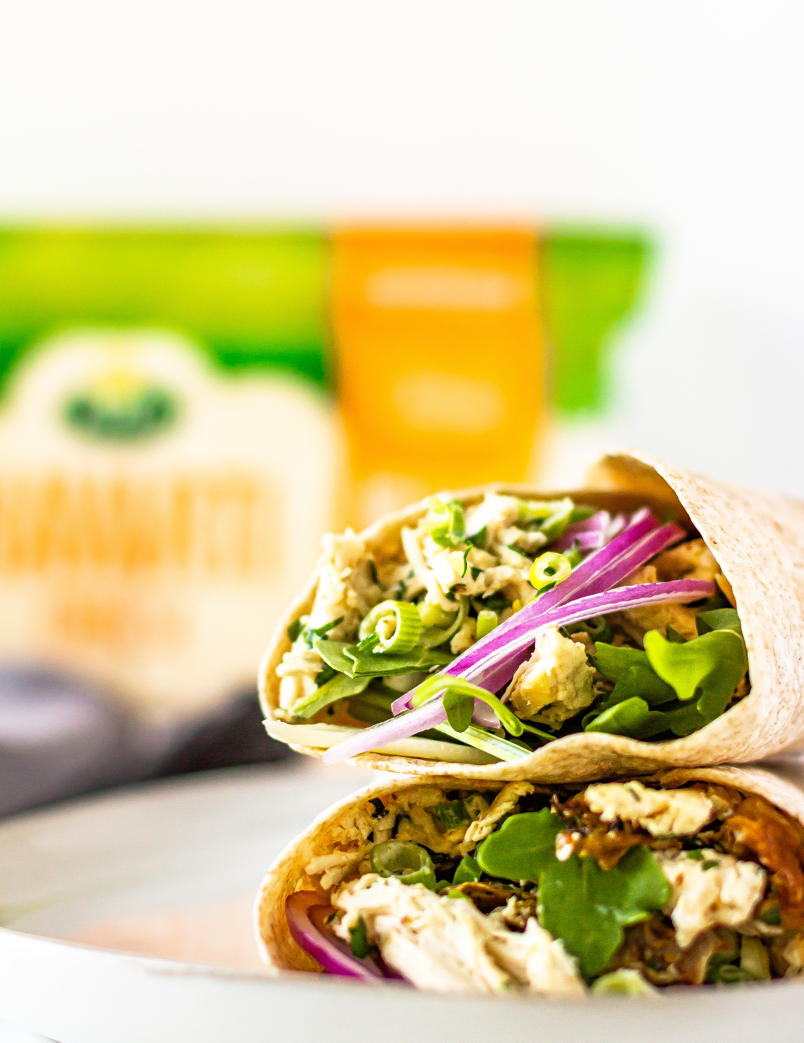 Chicken Salad Wraps With Havarti